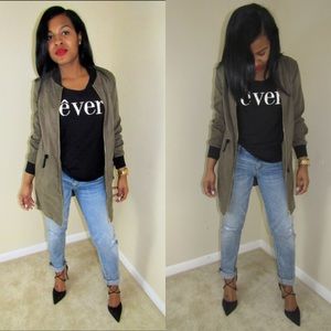 Utility Jacket- Trench Style